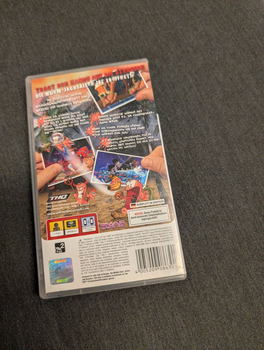 Giochi: Worms open warfare Sony psp – Usato da Giubiasco venduto da Tici__nerd_Giubiasco 1