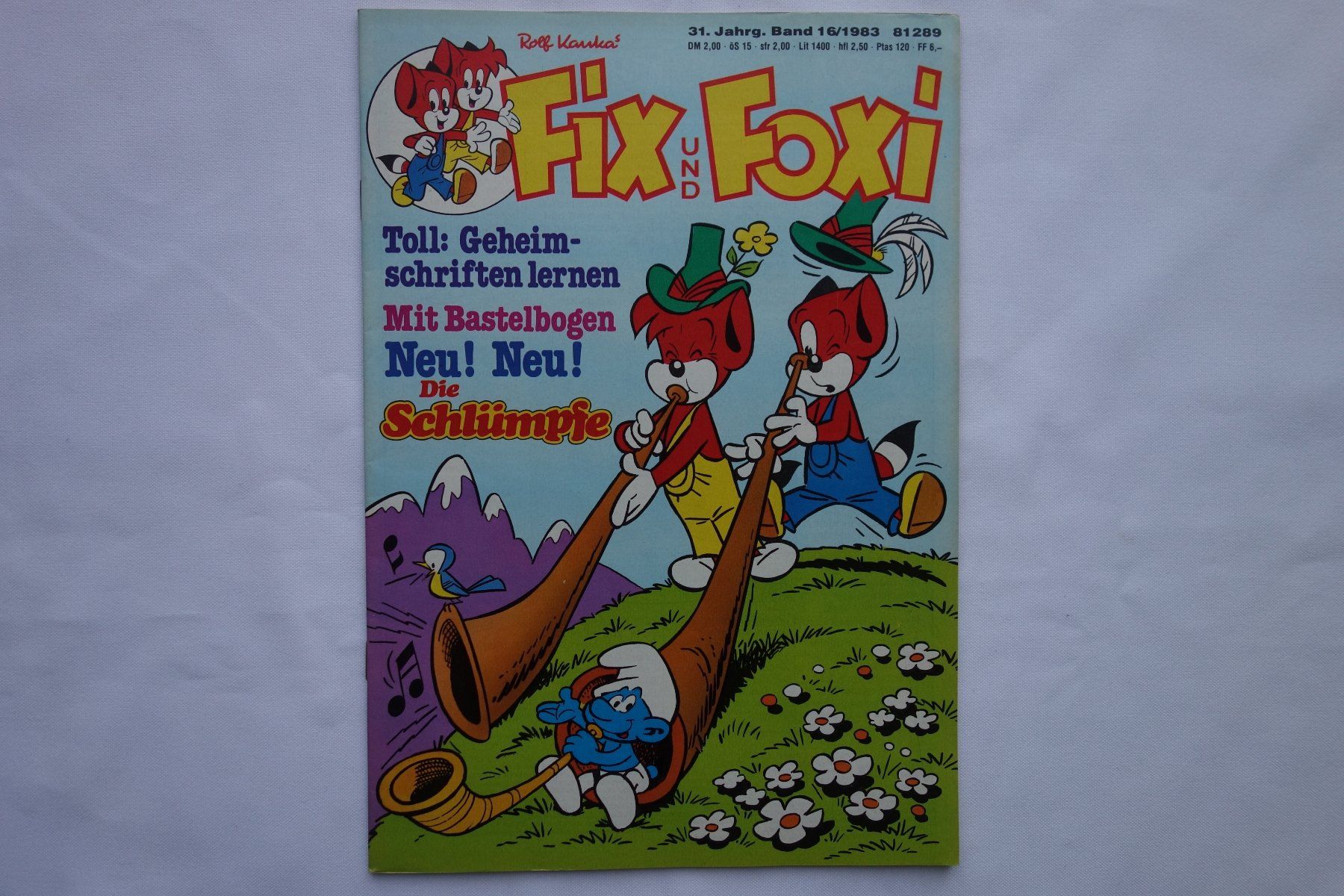 Fumetti: Fix und Foxi - Band 16/1983 - Gratis Versand ! – Usato da Luzern venduto da ron_35