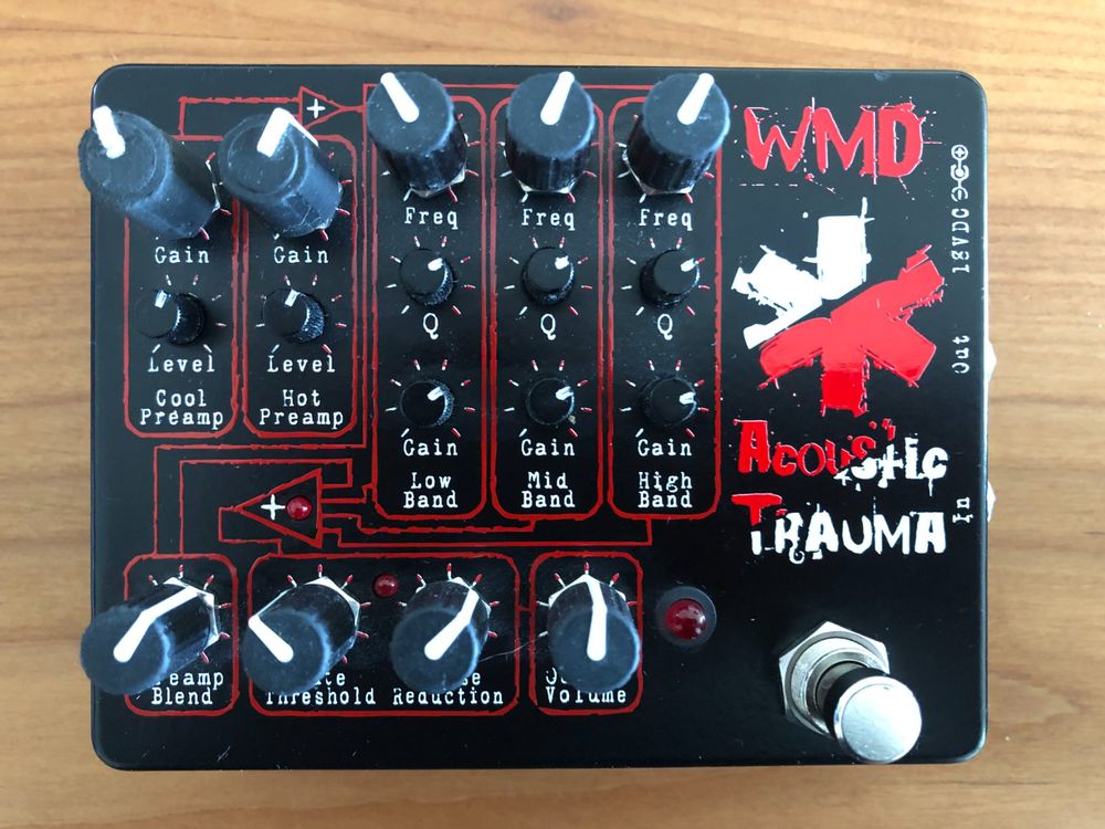 WMD Acoustic Trauma HighGain Distortion/Double Preamp/EQ Kaufen auf