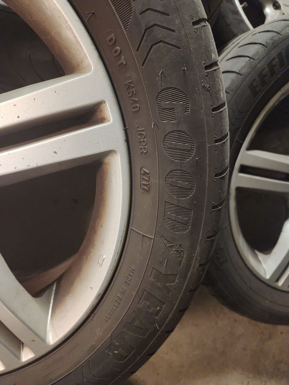 Cerchioni: SUBARU Legacy komplett Räder 17" – Usato da Utzigen venduto da DRAGONY23 8