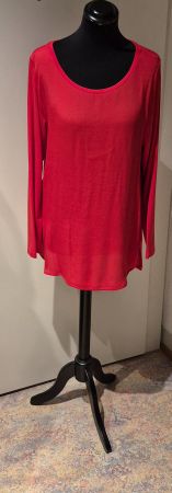 Rote Tunika T-Shirt, Grösse S, neuwertig MARINA RINALDI
