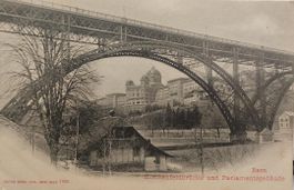 BERN - Kirchenfeldbrücke & Parlamentsgebäude