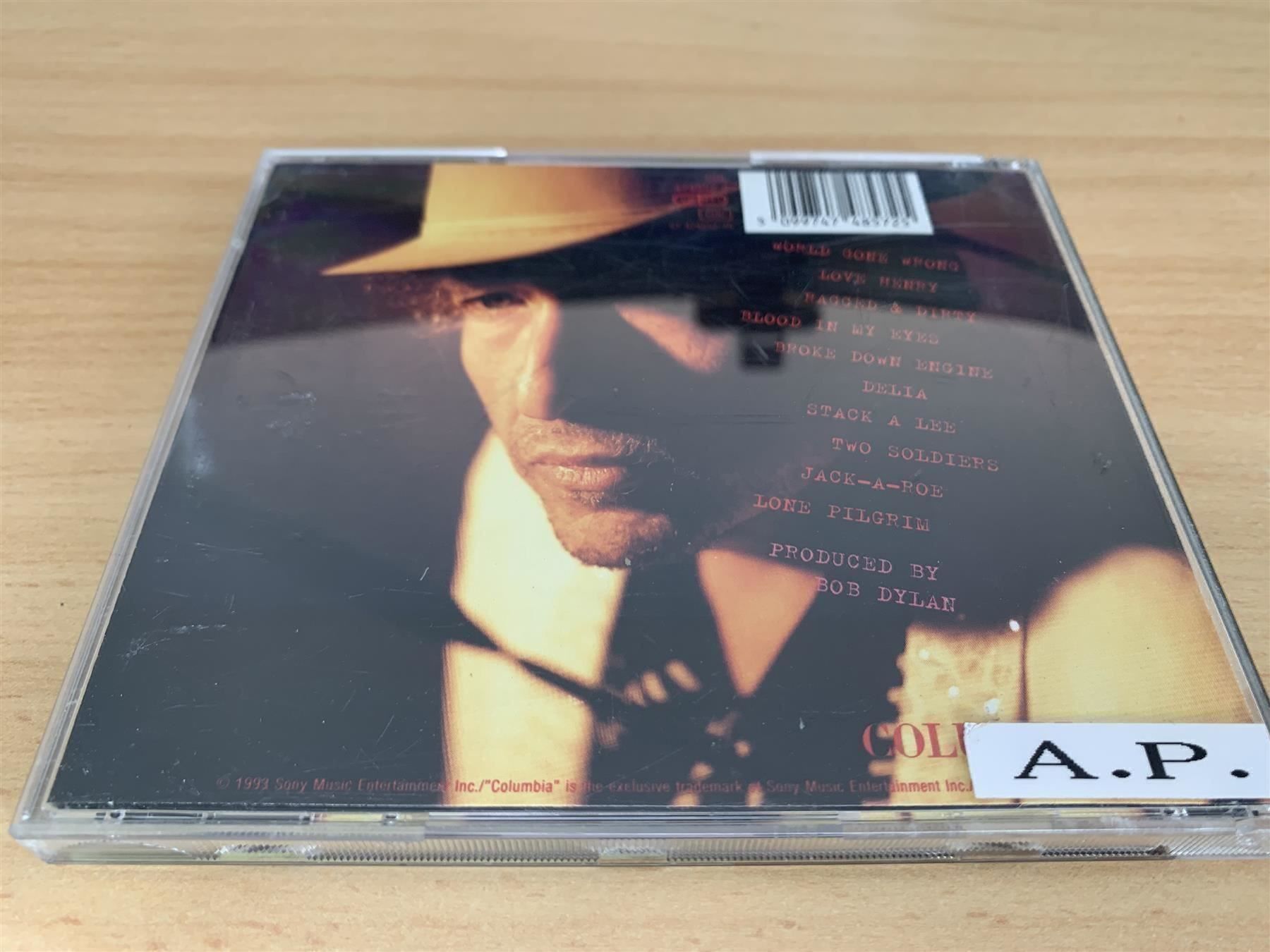 CD: Bob Dylan – World Gone Wrong – Usato da Rikon im Tösstal venduto da Alpenmutz 1