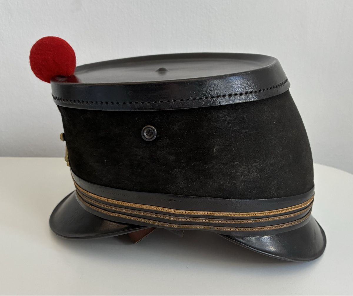 Schweizer Armee Uniformi: Tschako 1888 Hauptmann AR – Usato da Gutenswil venduto da Antiques77 3