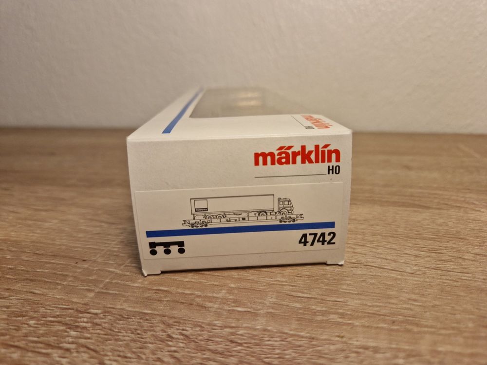 Märklin 4742 Flachwagen DB H0 (Gebraucht) in St-Aubin-Sauges für CHF 32 ...
