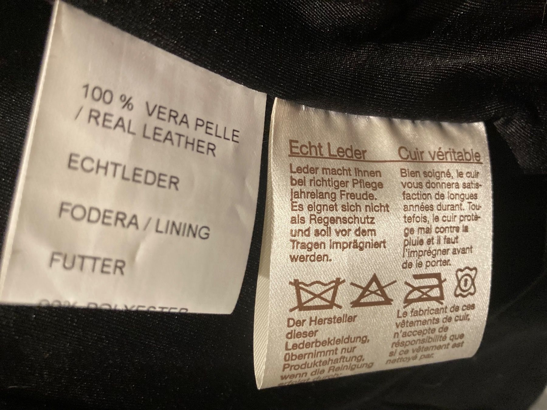 Jacken: Lederjacke – Neu (gemäss Beschreibung) aus Rorschach von Loonimuh 2