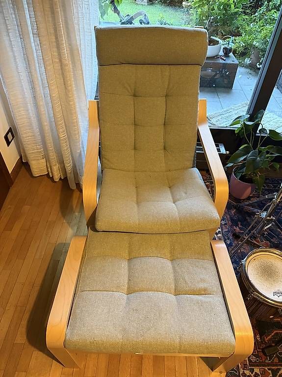 Fauteuils: Poltrona e poggiapiedi Ikea – Neuf avec emballage d'origine à Lugano par ded_g5fz 2