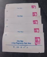 Set mit 5 Schwangerschaftstest / Lot de 5 tests de grossesse