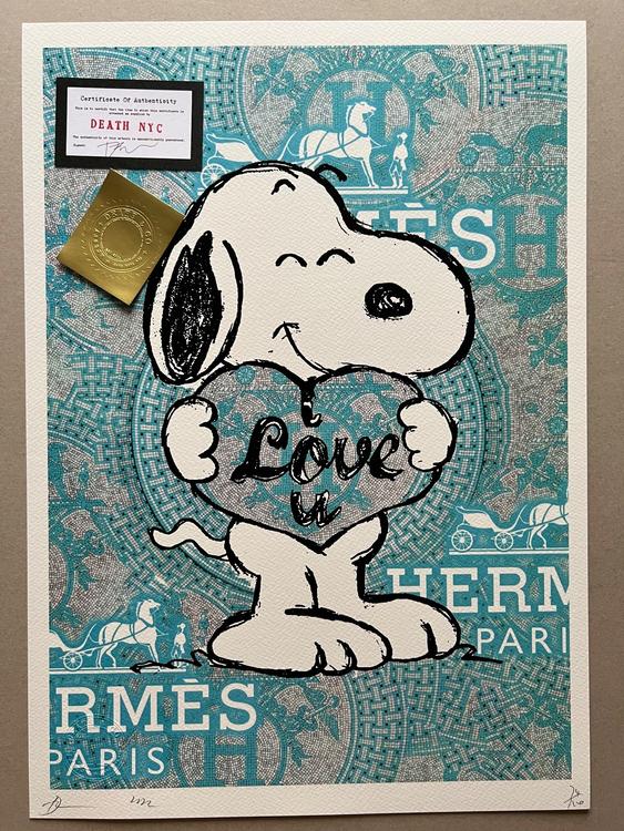 DEATH NYC « Hermes Snoopy Love Heart » 74/100 | Kaufen auf Ricardo