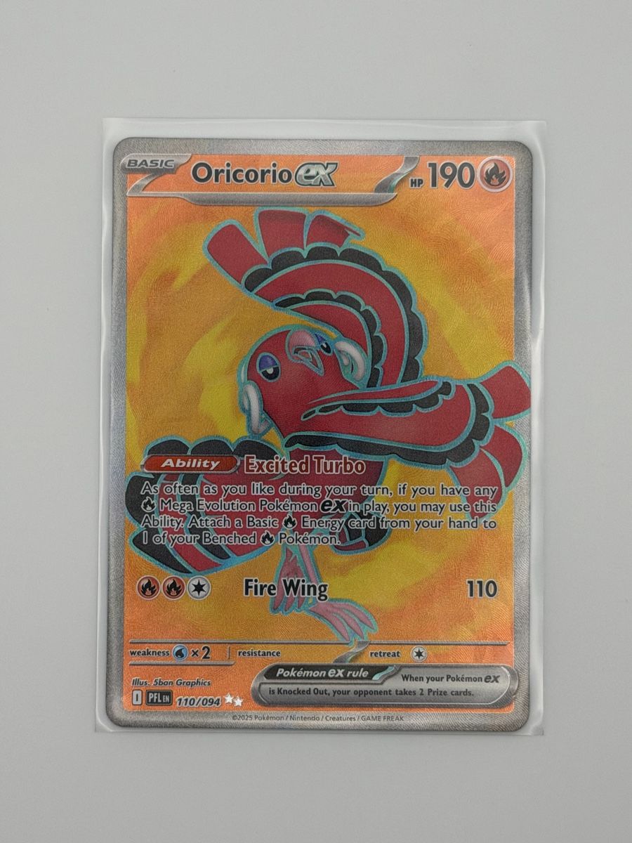 Pokémon Carte collezionabili: Pokémon Oricorio ex 110/094 – Nuovo (secondo la descrizione) da Uster venduto da EDM1903