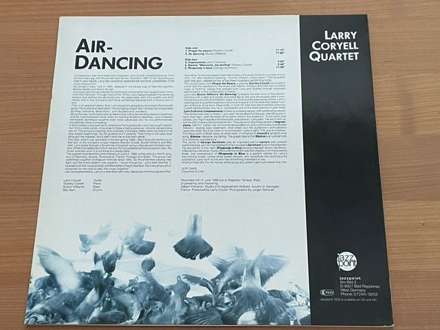 Dischi in vinile: LARRY CORYELL QUARTET: AIR-DANCING - JAZZ-POINT – Nuovo (secondo la descrizione) da Fahrwangen venduto da Swirl2 1