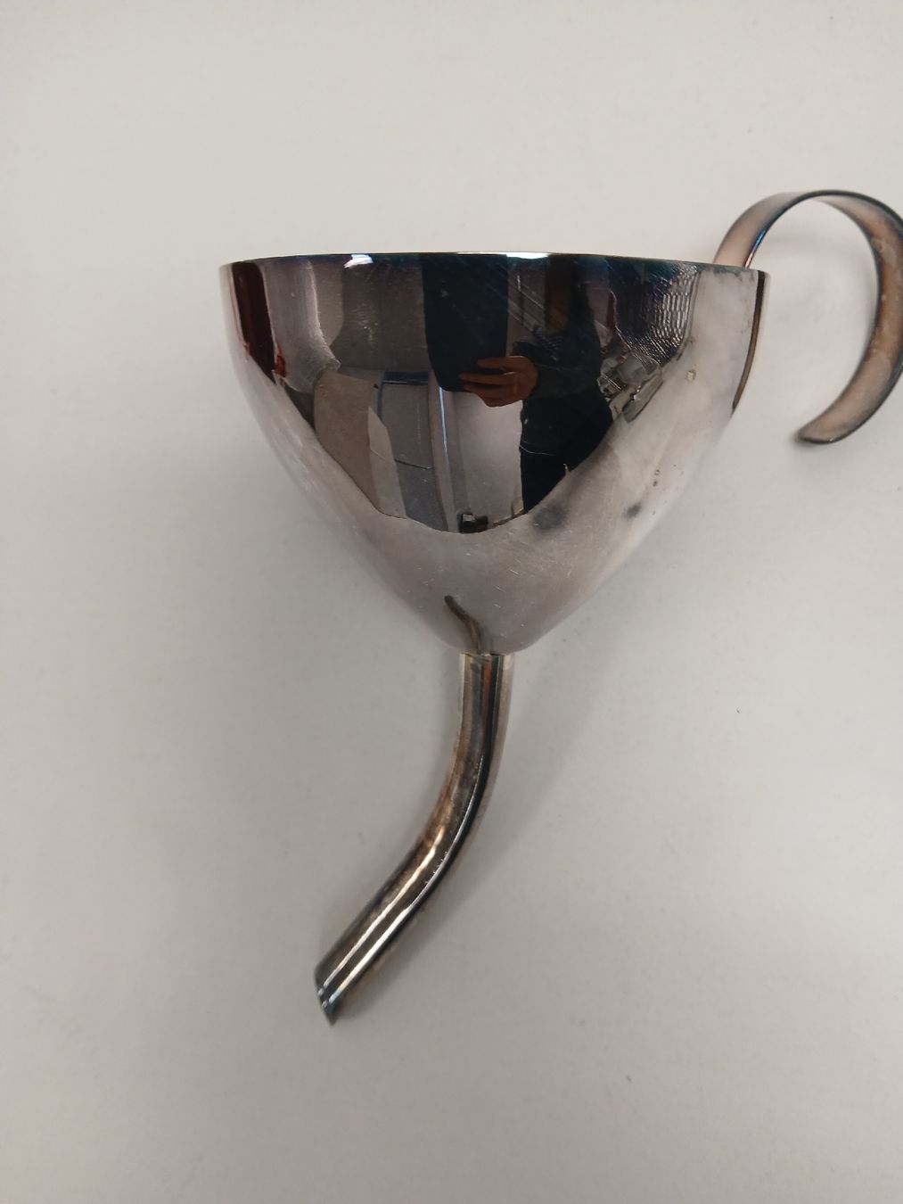 Sonstige antike Technik & Geräte: NEW! Classic Silver Plated Wine Funnel With Screen & Bag – Neu und originalverpackt aus Dübendorf von LoRi-2026 4
