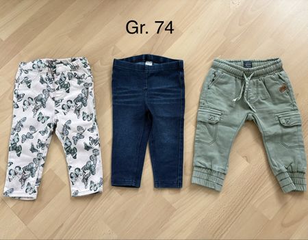 Hose, 3er Set, Gr. 74, Top Zustand