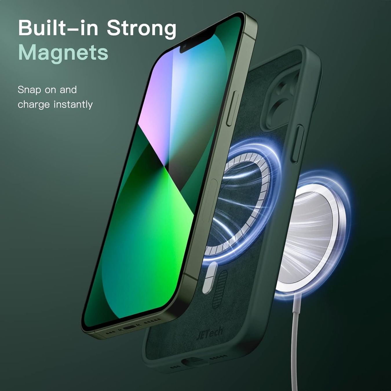 Covers & Schutzfolien: iPhone 15 Plus Pro Max - coque silicone avec magsafe VERT – Neu und originalverpackt aus Morges von DigiAC 2