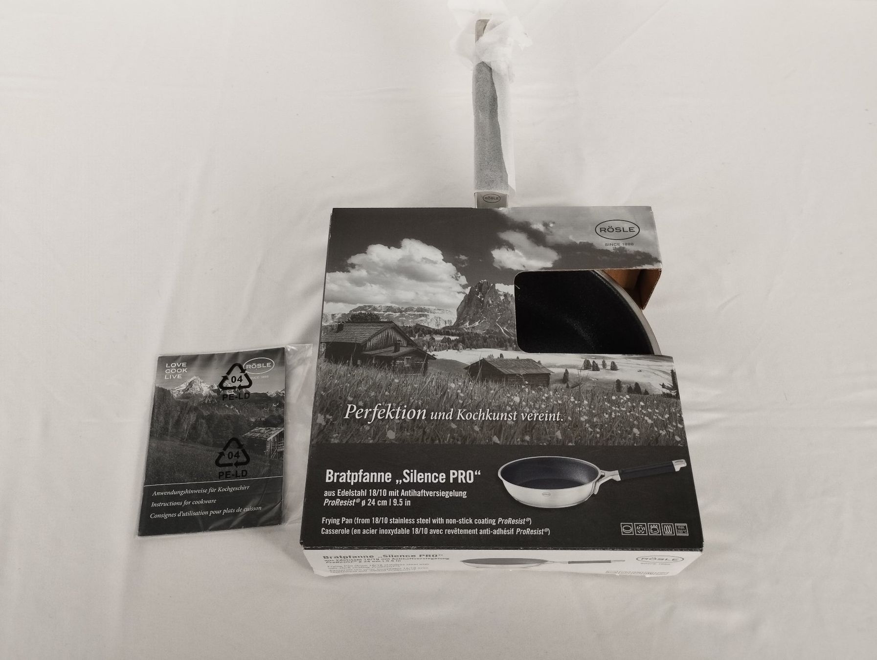 Rösle Padelle: RÖSLE Bratpfanne "Silence PRO" – Nuovo e nell'imballaggio originale da Schübelbach venduto da Restwert_Schubelbach