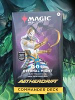 MTG Magic Aetherdrift Eternal Might Commander Deck ENG