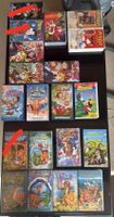 Sammlung Kinder-Videokassetten aus den 90er/2000ern