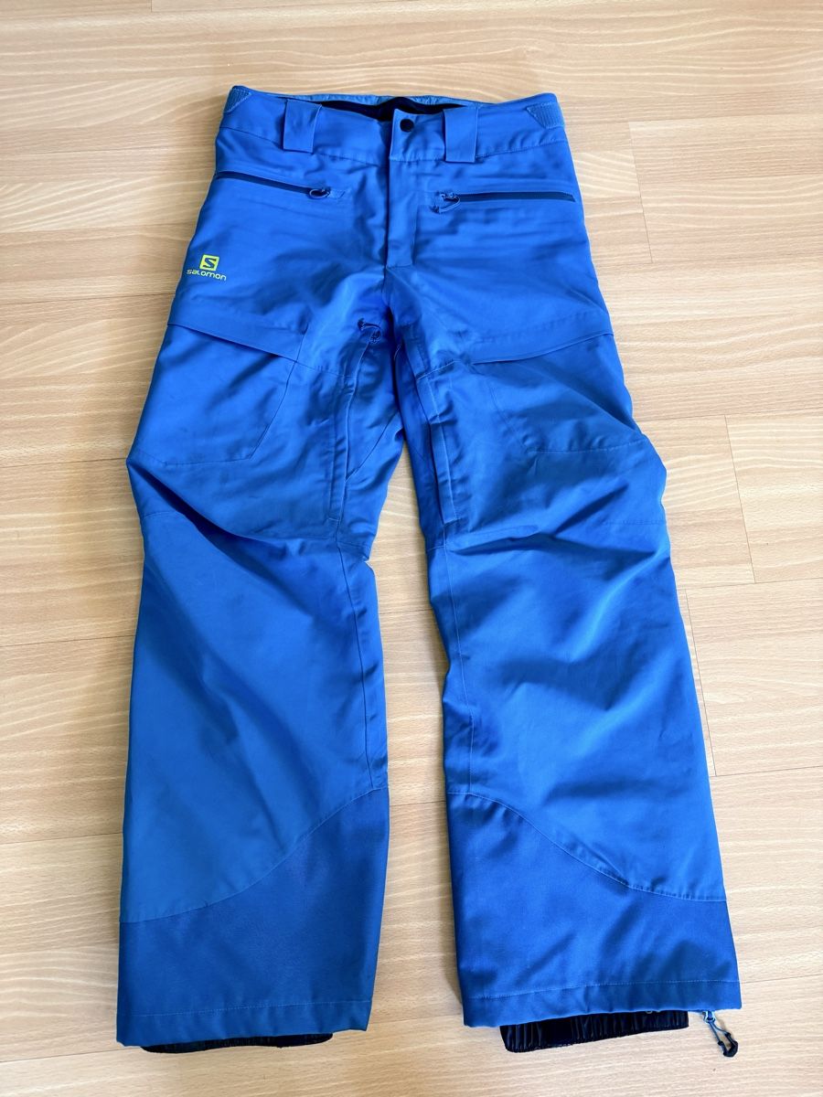 Salomon Pantaloni: Salomon Skihose, Gr. S, Blau – Usato da Davos Platz venduto da suz_npk9 6