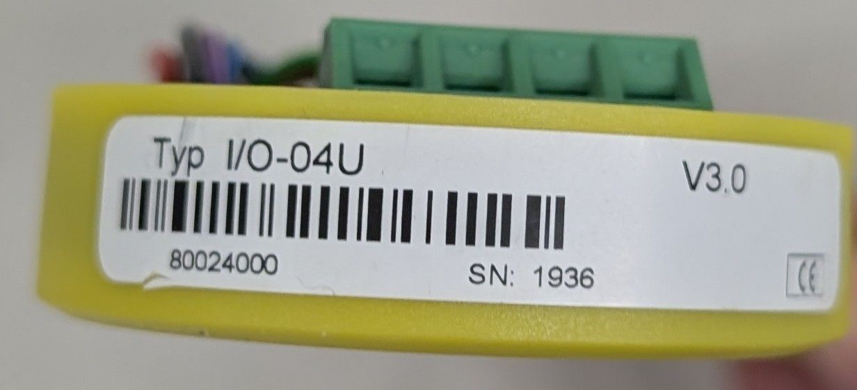 Componenti elettronici: Digitales I/O-Modul "I/O-04U" – Nuovo (secondo la descrizione) da Volketswil venduto da mar_c5pv 2