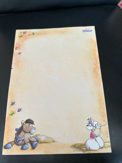 Carta: Diddl Briefpapier  99+105+106 ,  ohne Couvert – Usato da Kloten venduto da Monkell 2