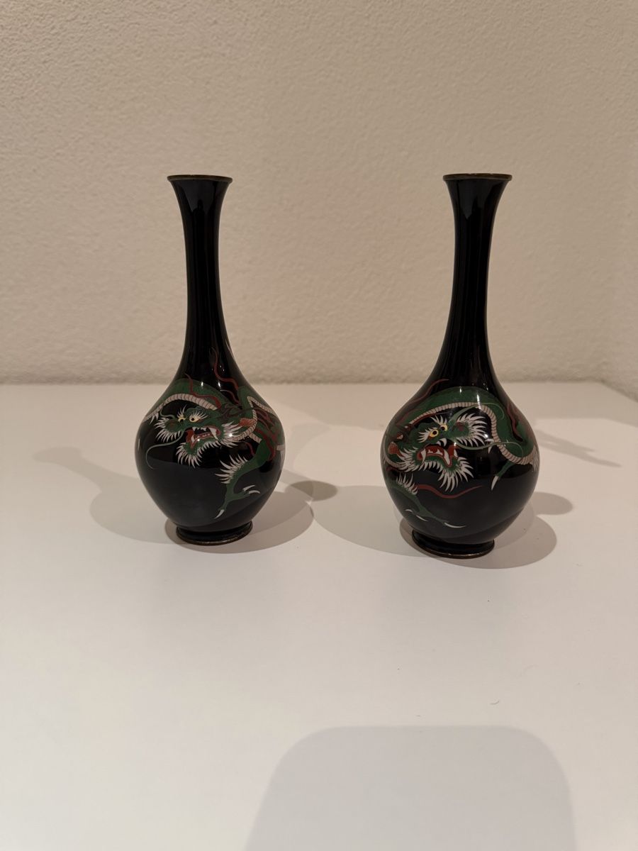 Vasi & Recipienti: Antike Cloisonné Vasen – Usato da Däniken SO venduto da c.schef