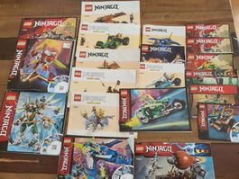 Notices LEGO Ninjago seules - Grand lot de 20 sets