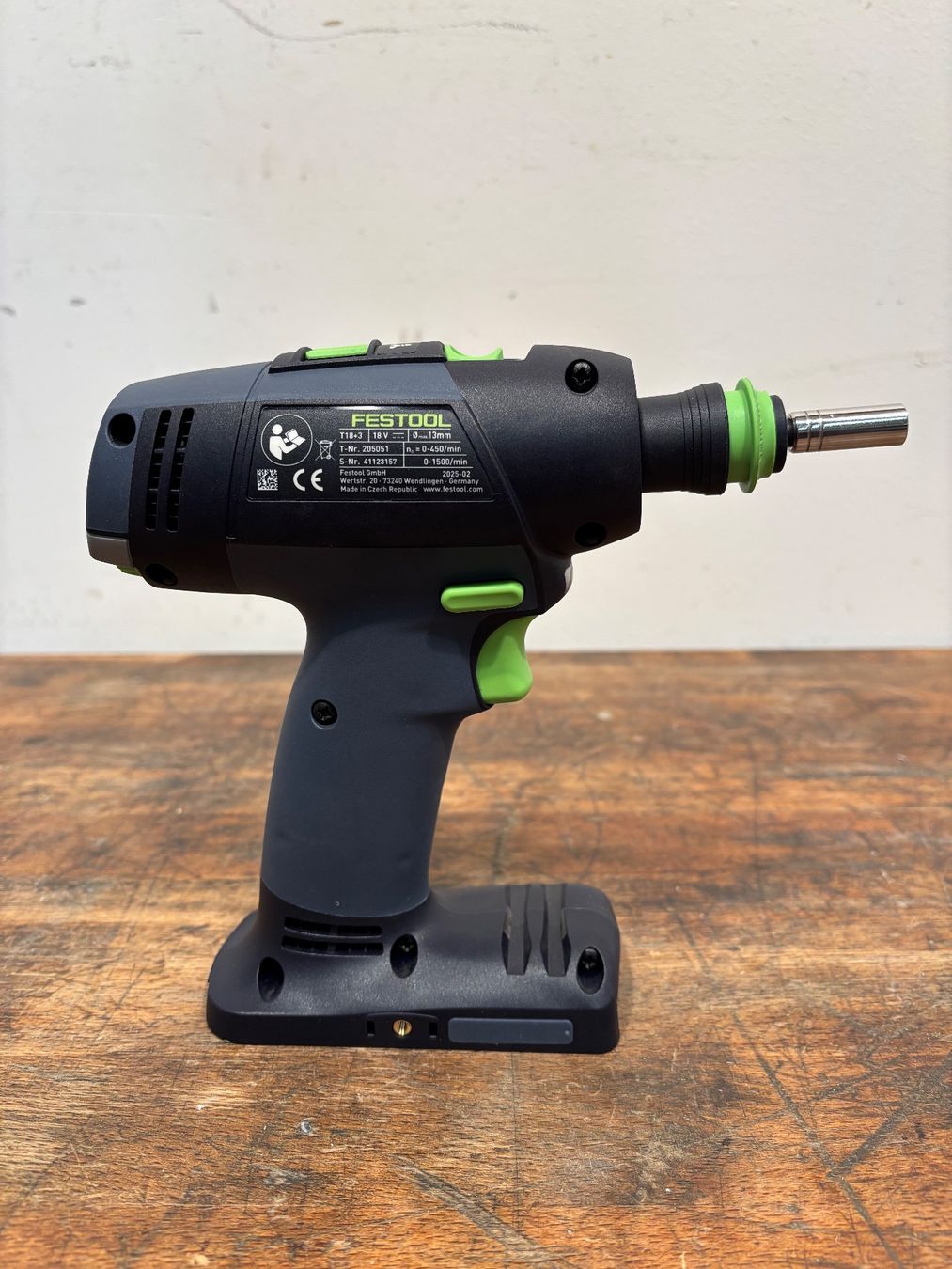Festool Perceuses: Festool Akku-Bohrschrauber T 18+3-Basic Neuwertig – Neuf (Voir description) à Winterthur par ReUse_Baumarkt 3