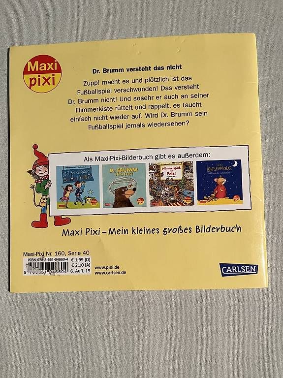 Libri: Maxi Pixi "Dr. Brumm versteht das nicht" – Usato da Kirchberg BE venduto da qualle01 3