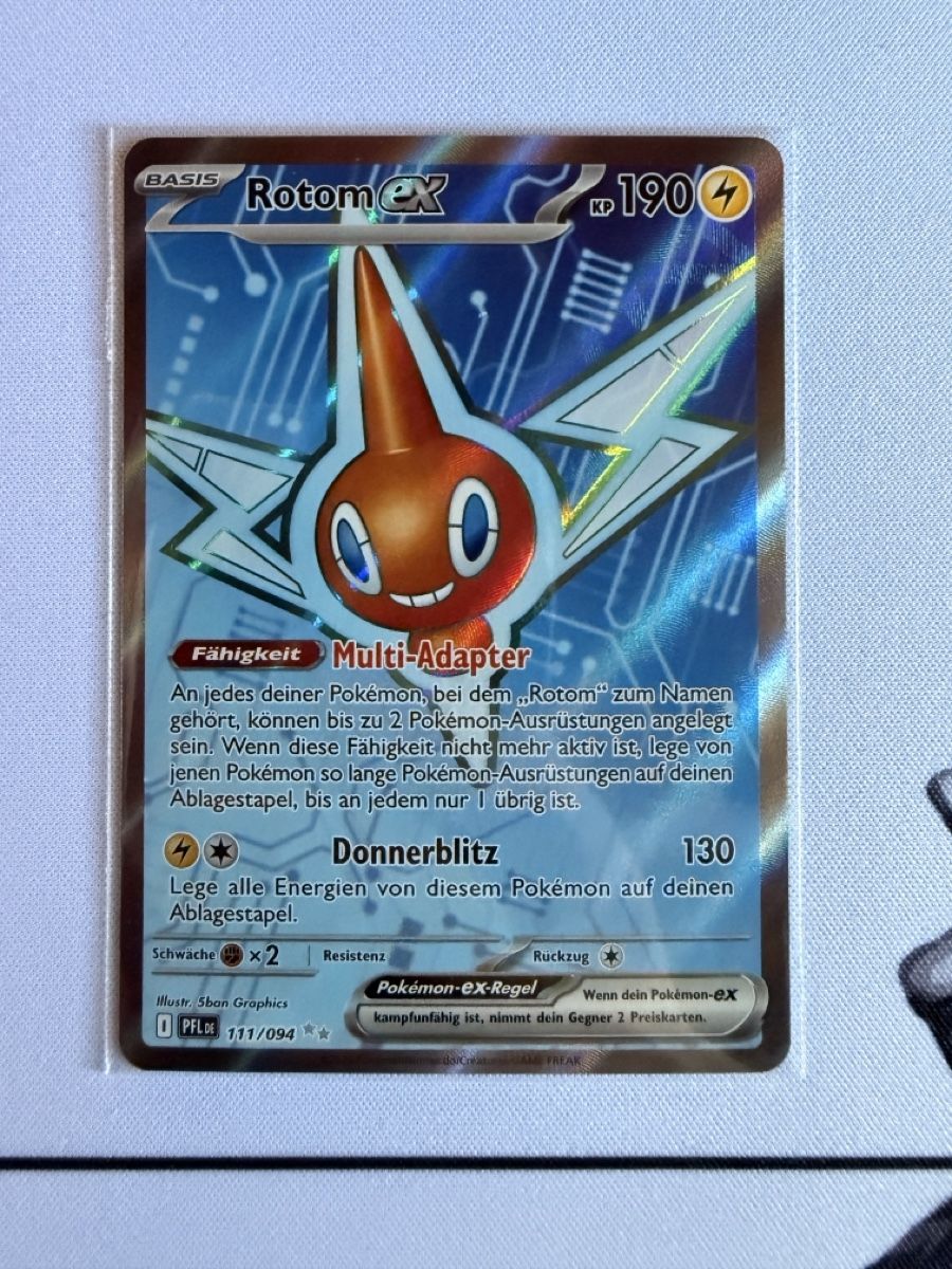 Pokémon Carte collezionabili: Pokémon Karte Rotom ex111/094 – Nuovo (secondo la descrizione) da Elsau venduto da mintgreen1