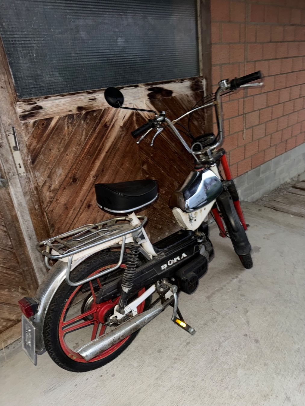 Alpa Cyclomoteurs: Alpa Bora Töffli mit Ausweis – Défectueux à Fahrni b. Thun par Schneiderlein55 3