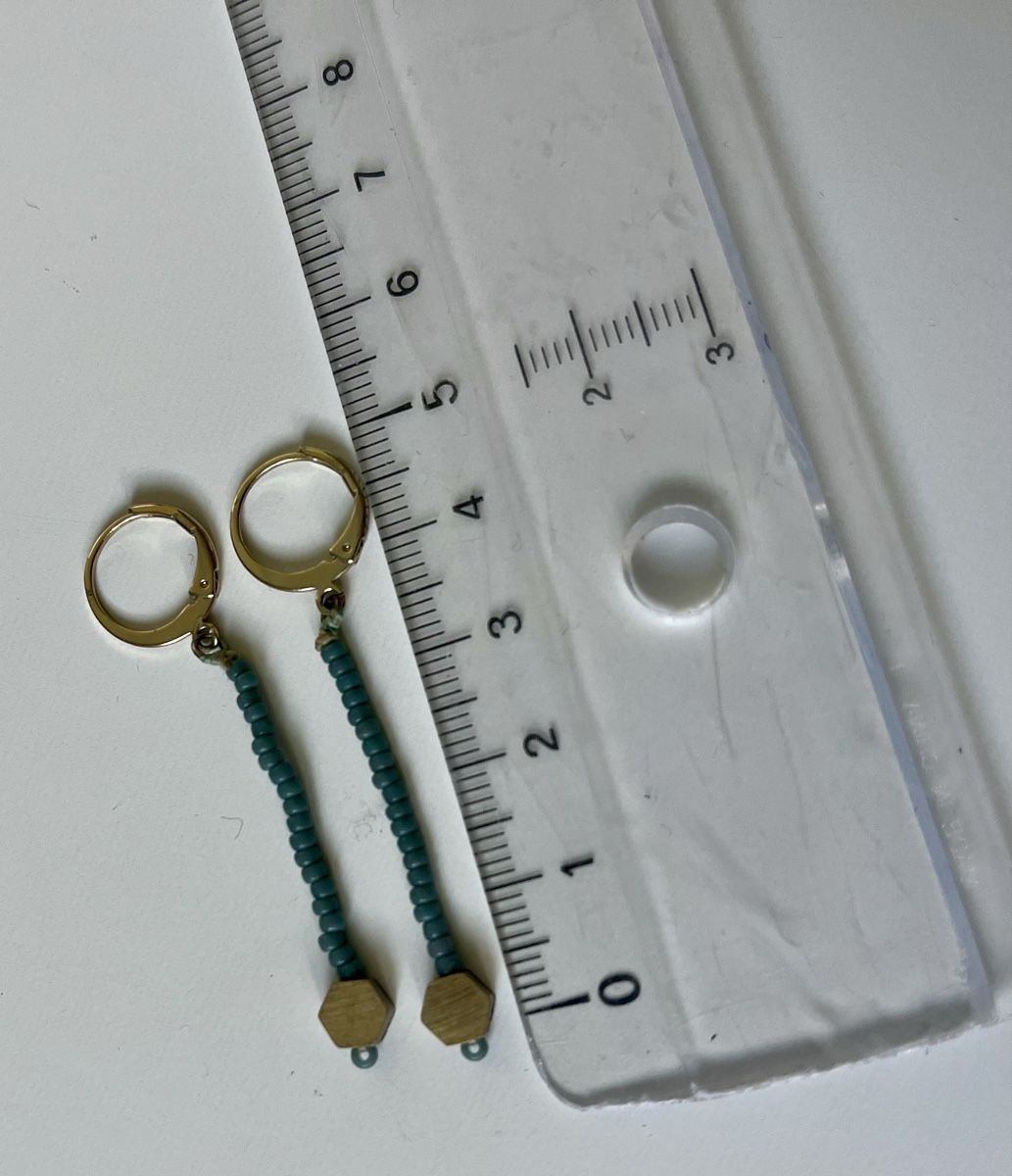 Orecchini pendenti & Orecchini a lobo: Wunderschöne, handgemachte Ohrringe mit Perlen, Gold – Usato da Sax venduto da _Kornblume_ 1