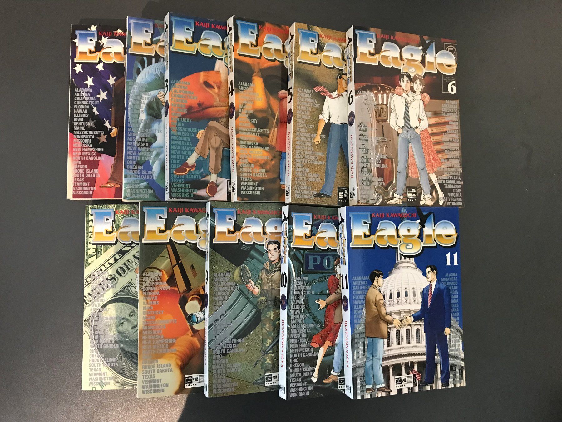 Fumetti: Manga Eagle 1 - 11 EMA deutsch – Nuovo (secondo la descrizione) da Widen venduto da Give5