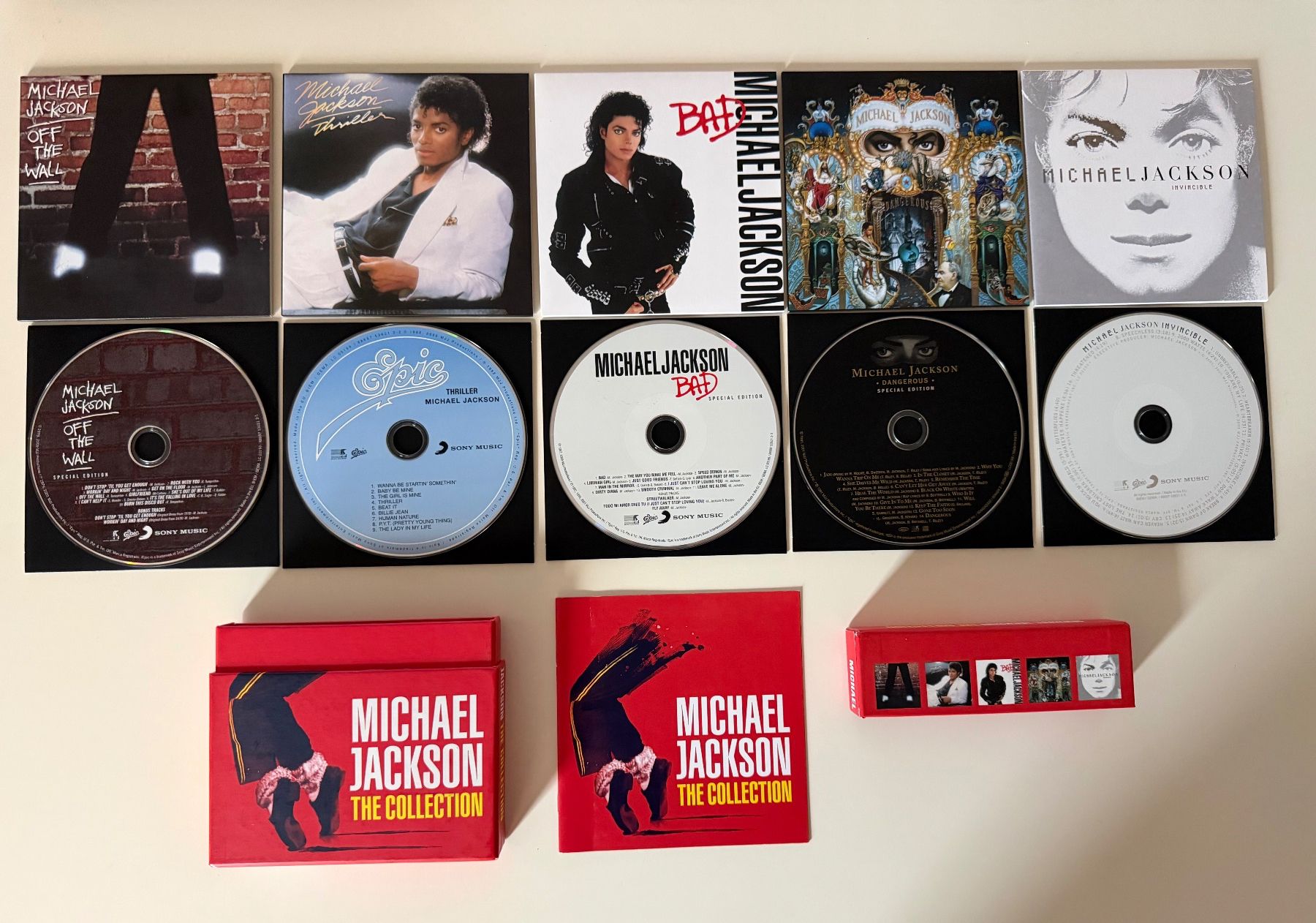 CD: Michael Jackson The Collection CD Box Set – Nuovo (secondo la descrizione) da Altstätten SG venduto da sheamus 2