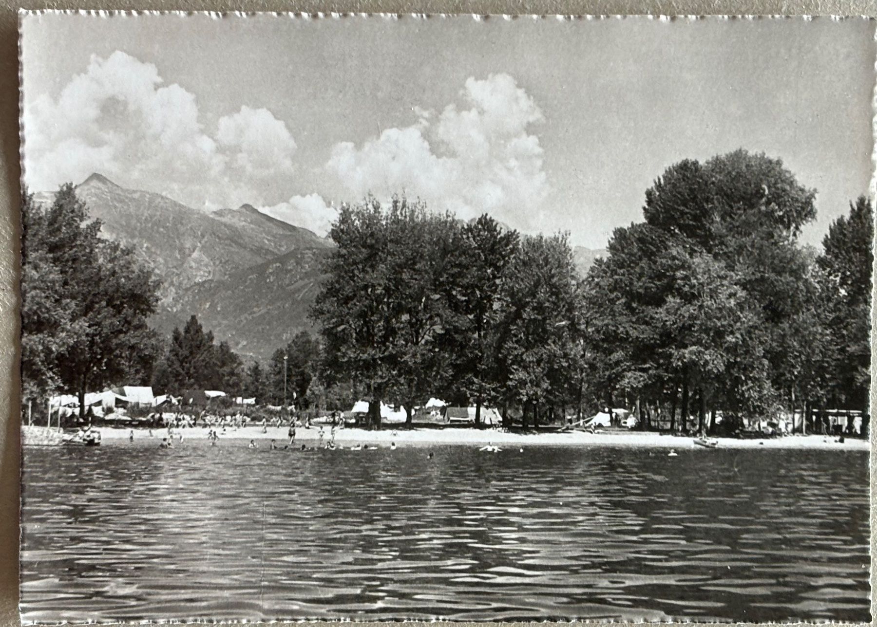 Ansichtskarten: Ascona, Camping Platz – Gebraucht aus Frauenfeld von