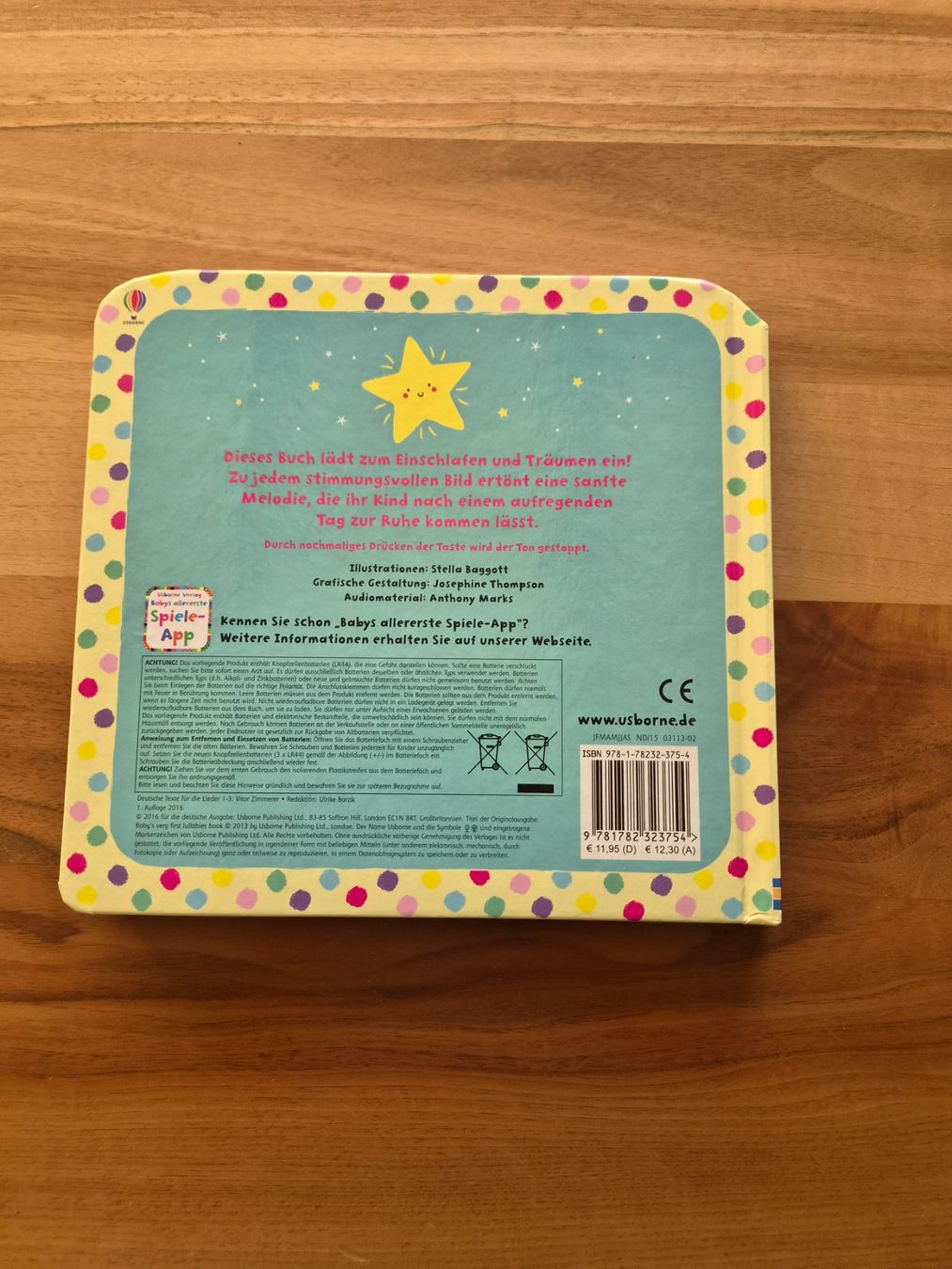 Bücher: Usborne Verlag Babys erstes Klangbuch Schlaflieder – Gebraucht aus Ibach von urs_sl5h 1