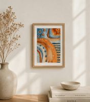 Aquarell Print Abstrakt - 14.5 x 20.5cm