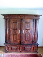 Antiker Schrank, massiv, Tanne, rustikal, Vintage