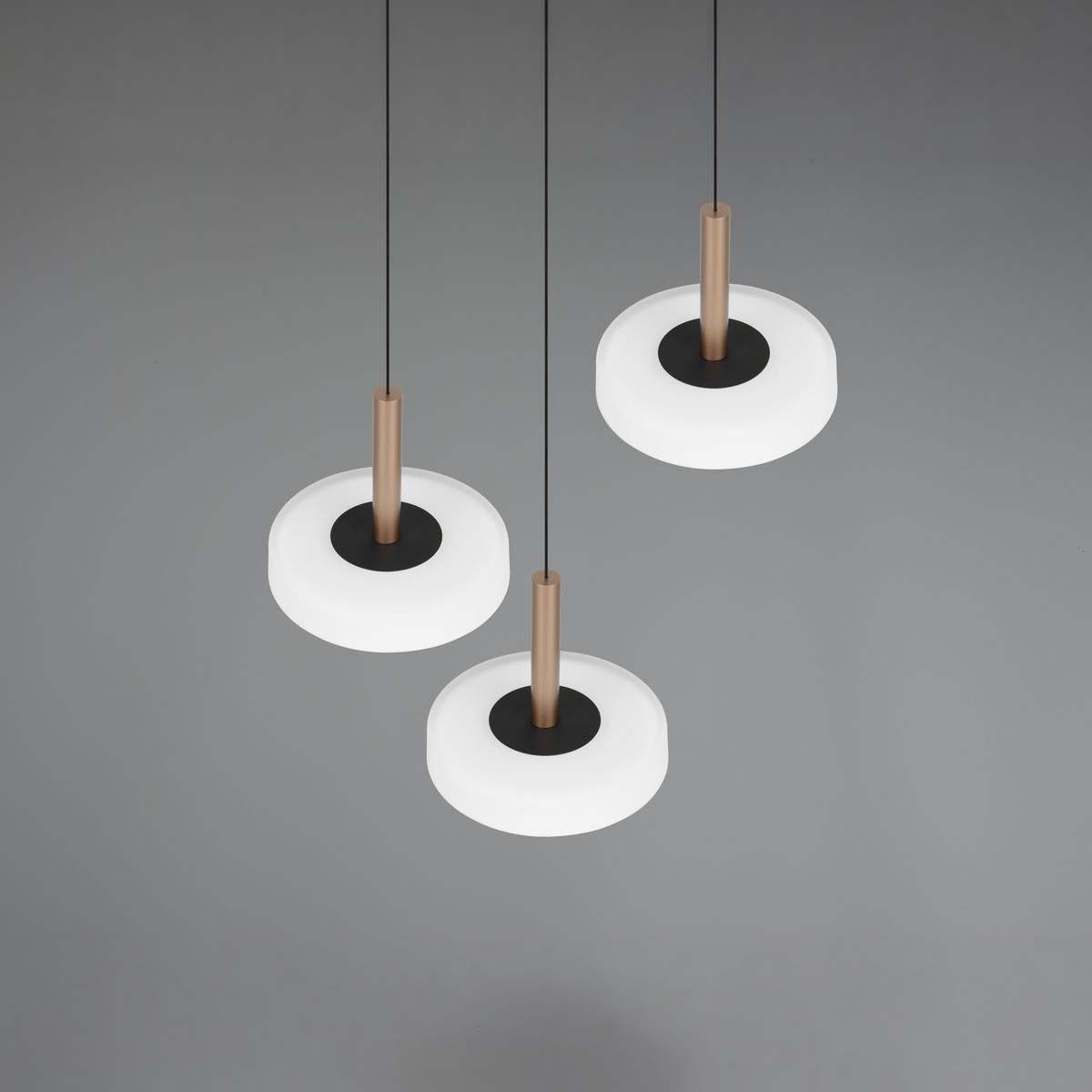Lampadari & plafoniere: LED Pendelleuchte, Glas, 35 cm Ø – Nuovo (secondo la descrizione) da Kreuzlingen venduto da Smart-Light 6