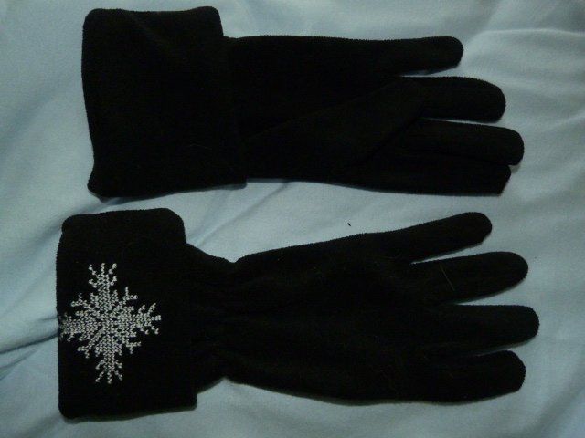 Tchibo Guanti & manicotti: Handschuhe von TCM, Gr. 7 1/2, schwarz – Usato da Nunningen venduto da Fashion-Ave51