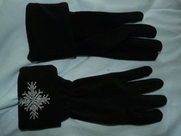 Handschuhe von TCM, Gr. 7 1/2, schwarz