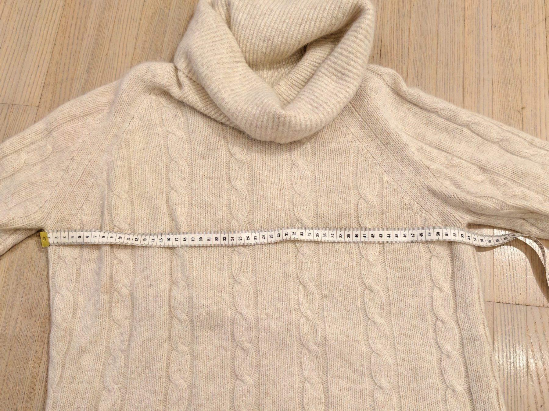 Maglioni & Felpe: Pullover Lammwolle / Angora Creme Gr. M-L – Usato da Berg TG venduto da Persefona 1