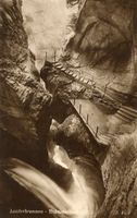 Lauterbrunnen  BE  (Trümmelbach)  s. Frankatur   um 1 9 2 4