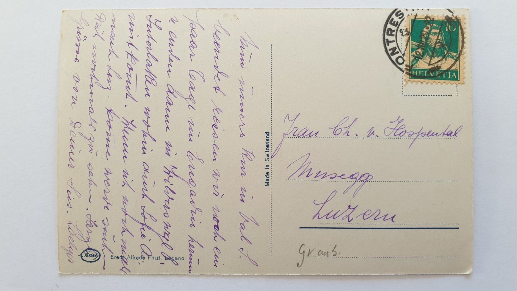 Cartoline postali: Roseggletscher. Oberengadin. Graubünden. 3 Ansichtskarten. – Usato da Goldach venduto da armando_r 3