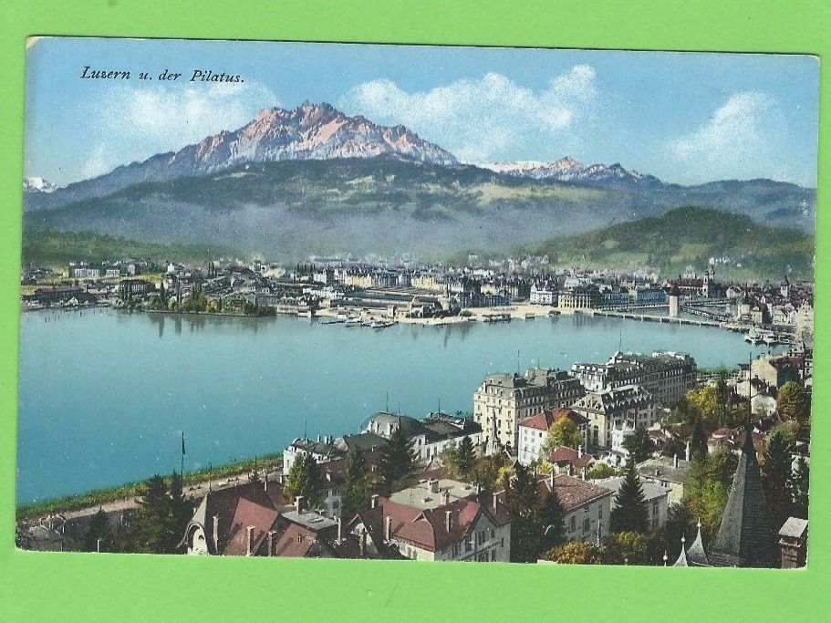 Cartoline postali: Luzern und der Pilatus – Nuovo (secondo la descrizione) da Zürich venduto da t24_de