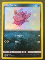 Zorua SV25/SV94 Hidden Fates Shiny  Pokemon Card! NM ENG