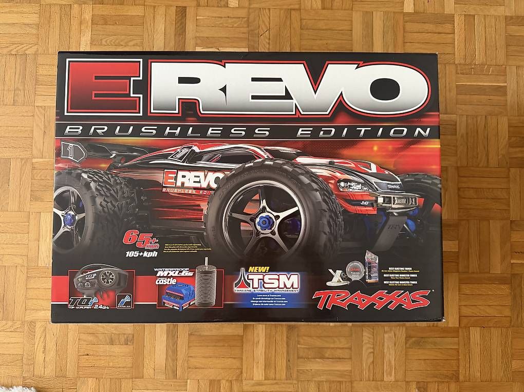 Modellismo RC: Traxxas E-Revo 1:10 – Usato da Meilen venduto da cambie