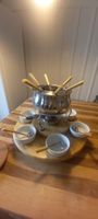 Fleischfondue Set drehbar + Teller und ca. 0.5l Brennpaste