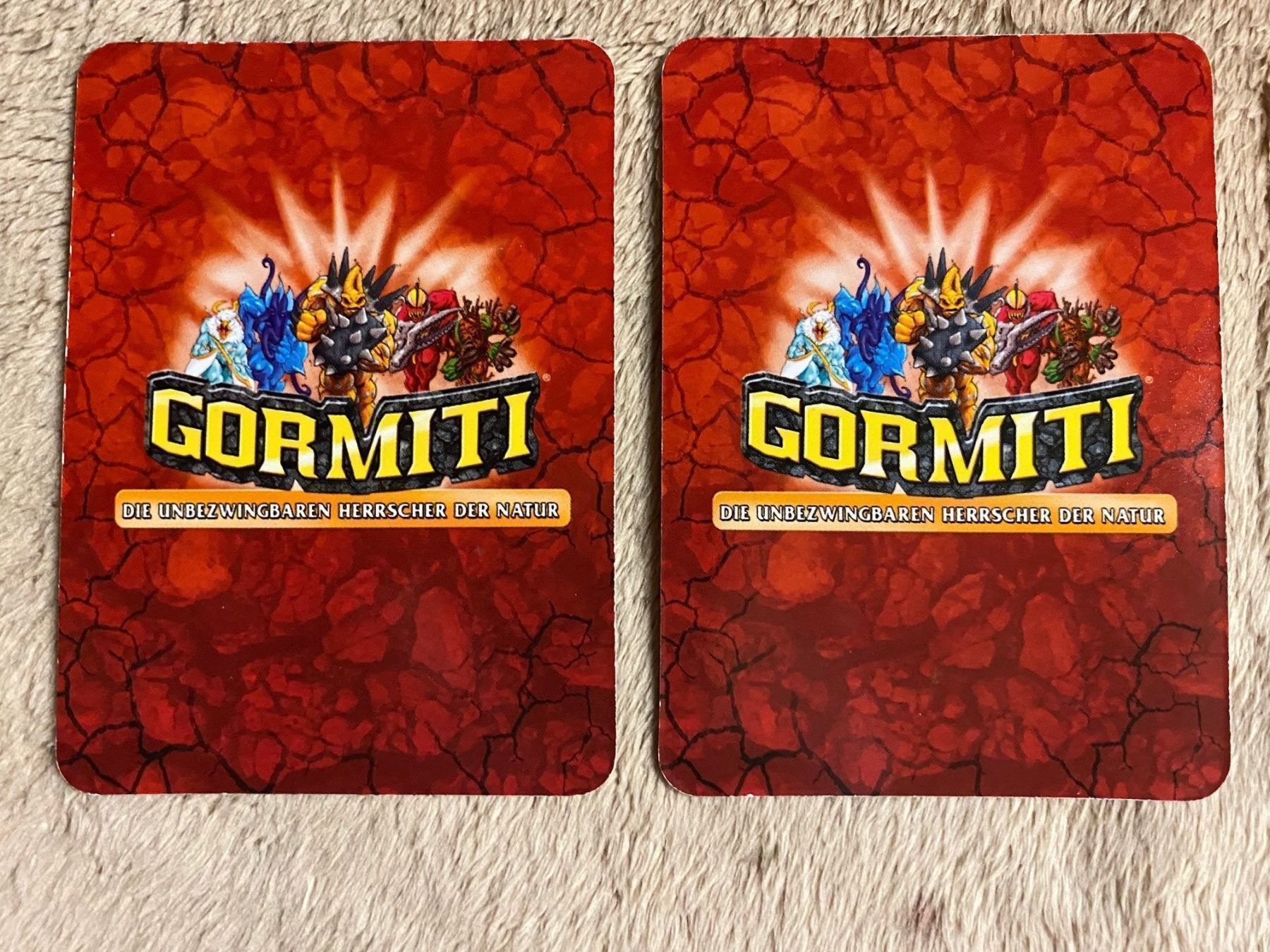 Giochi: Gormiti Volk der Erde Karten – Usato da Kastanienbaum venduto da Muenchnerkindl1 1