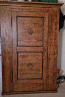 Bauernschrank Holzschrank massiv