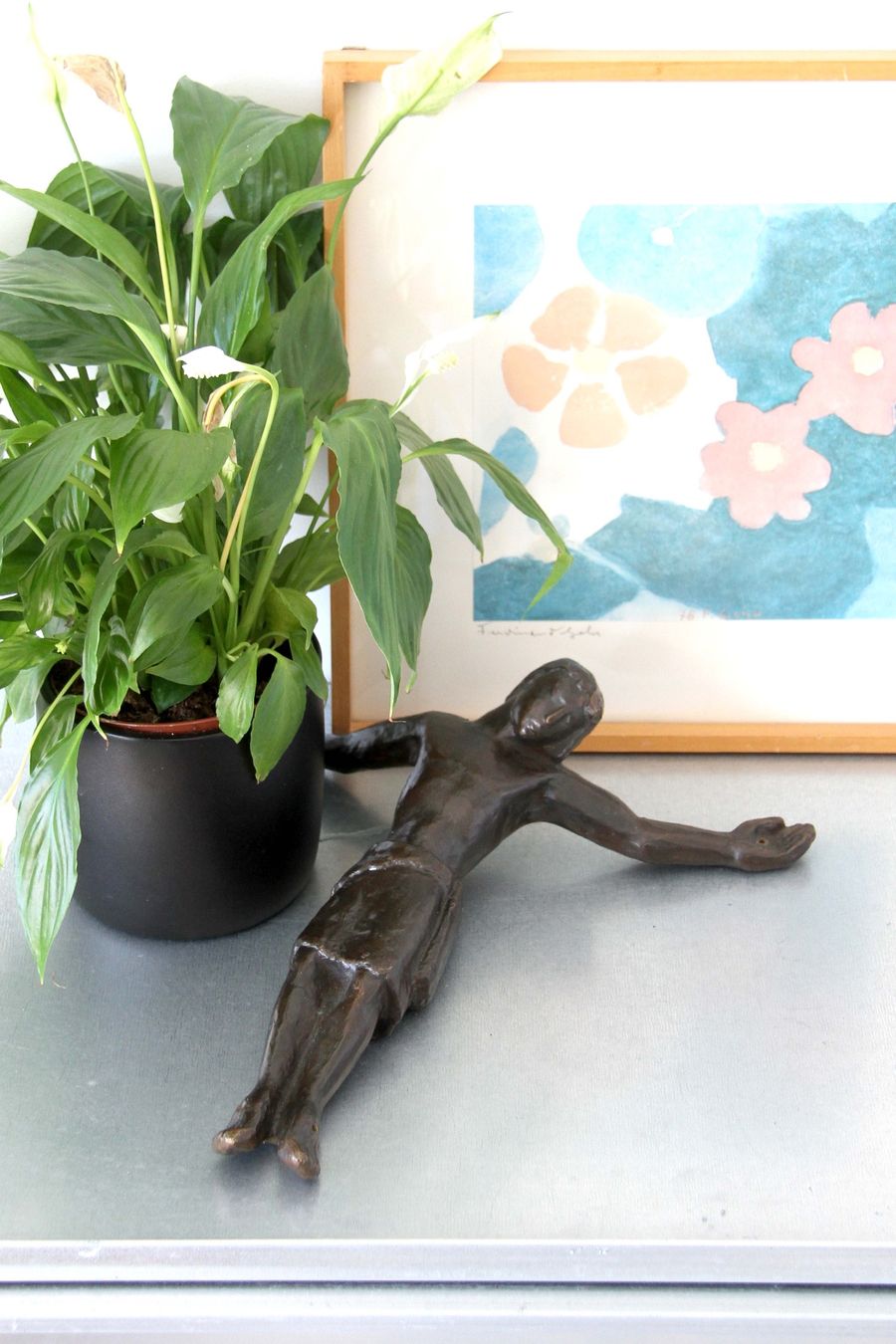 Sculture & Statue: Bronzefigur Jesus - Kunsthandwerk / ev. von Bläsi oder Brem – Usato da Merlischachen venduto da sammlerstueck 2